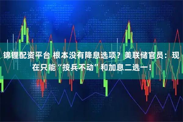锦锂配资平台 根本没有降息选项？美联储官员：现在只能“按兵不动”和加息二选一！